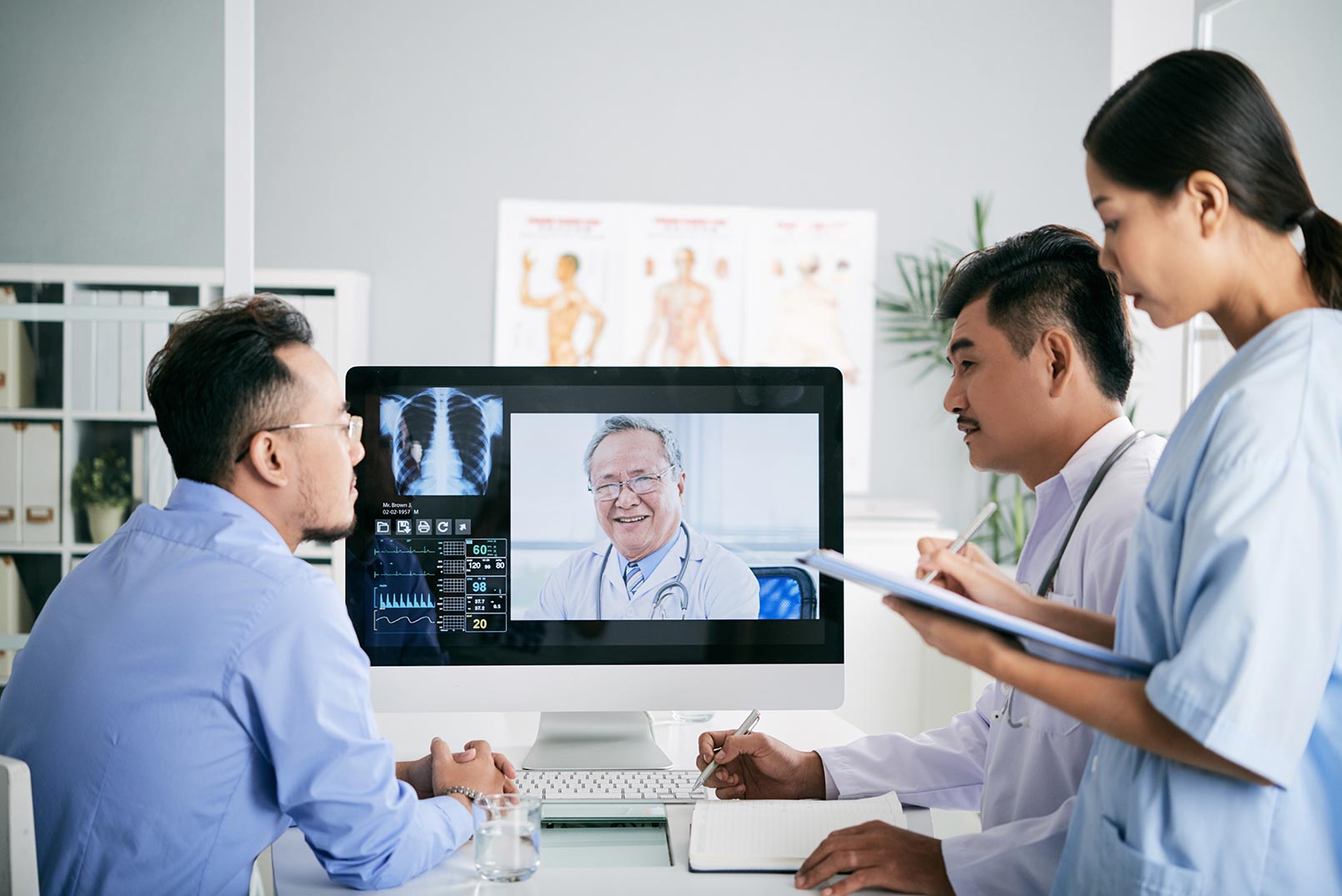 Telemedicine for Healthcare Teams How Does It Work? New Wave Home Care