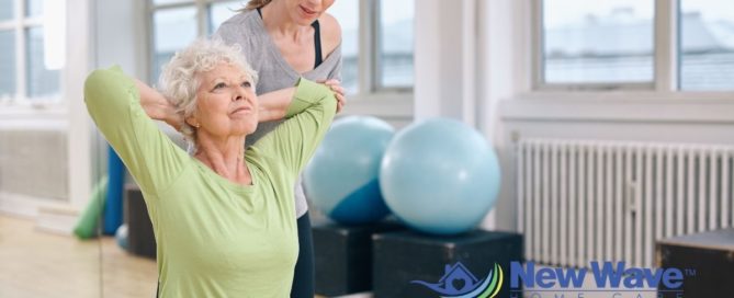 Maintaining a regular routine of exercise is important for seniors.