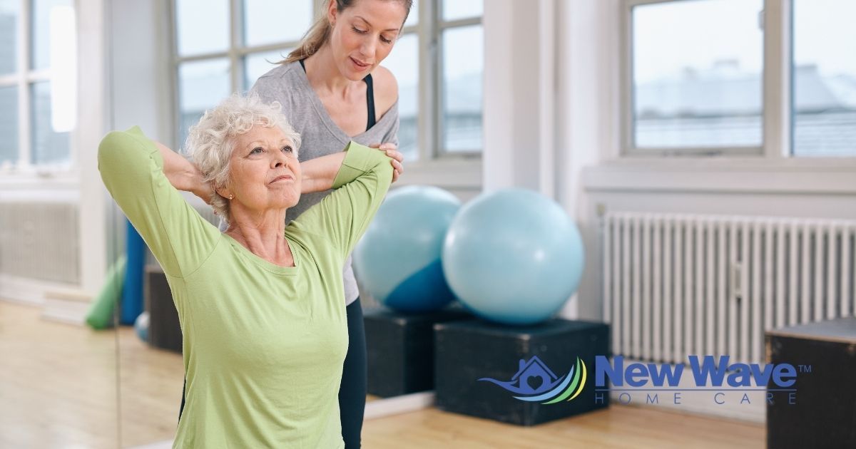 Maintaining a regular routine of exercise is important for seniors.