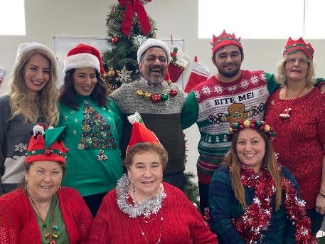 Ugly Sweater Day at New Wave - 2019