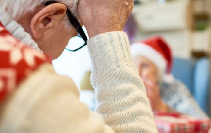 Sadly, many senior adults deal with feelings of loneliness during the holidays.
