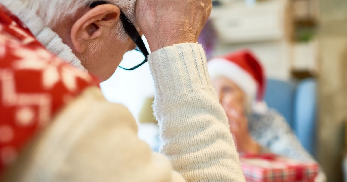 Sadly, many senior adults deal with feelings of loneliness during the holidays.