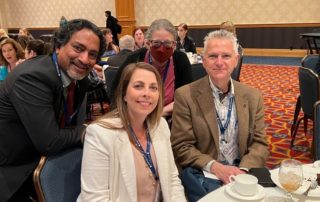 New Wave Home Care CEO, Sam Gopinathan, with other attendees at the 27th Annual PFAC Educational Conference.
