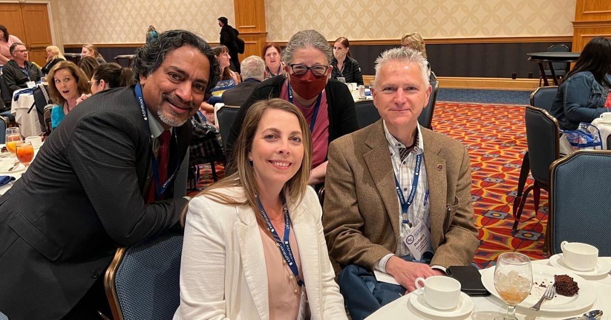 New Wave Home Care CEO, Sam Gopinathan, with other attendees at the 27th Annual PFAC Educational Conference.