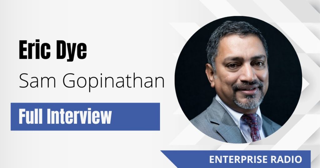 New Wave Home Care CEO, Sam Gopinathan, was recently interviewed by Eric Dye of Enterpri.se Radio