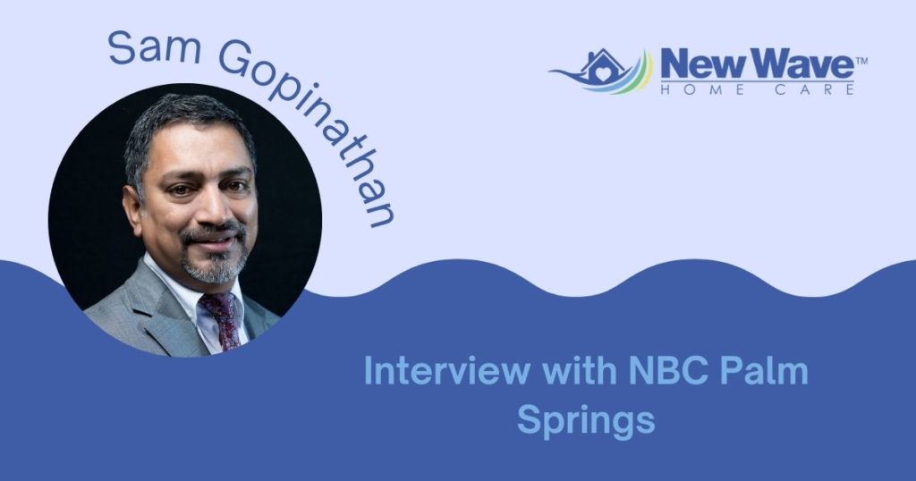 Sam Gopinathan was interviewed by NBC Palm Springs News