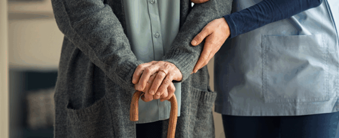 A caregiver may face several challenges. However, the rewards they get, like this one who has a fulfilling assignment with her client, can be worth it!