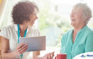 Care managers like this woman can help seniors and their families make the right choices when it comes to caregiving.