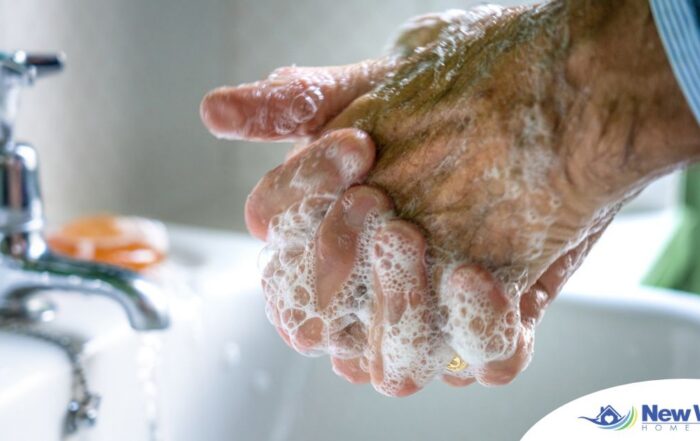 Small daily habits like hand washing support infection prevention in seniors.