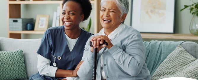 A caregiver enjoying respite care shifts