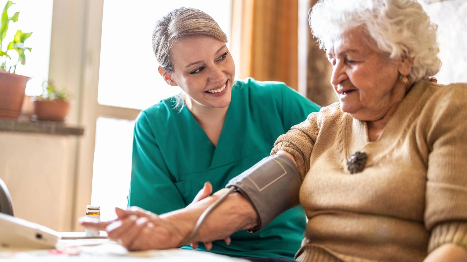 Caregiver assisting senior in Specialized Care for Chronic Conditions in Temecula